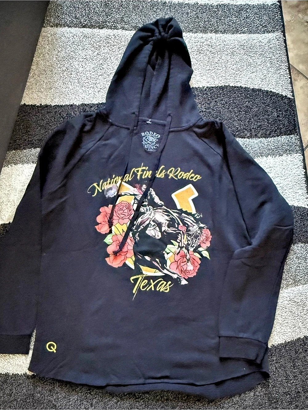 Rodeo Quincy National Finals Rodeo Graphic Hoodie XL